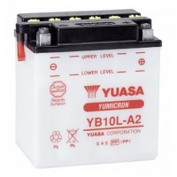Baterie YUASA 12V 11Ah  YB10L-A2 (dodáváno bez kyselinové náplně)